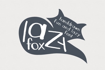 Lazy Fox Handwritten Font