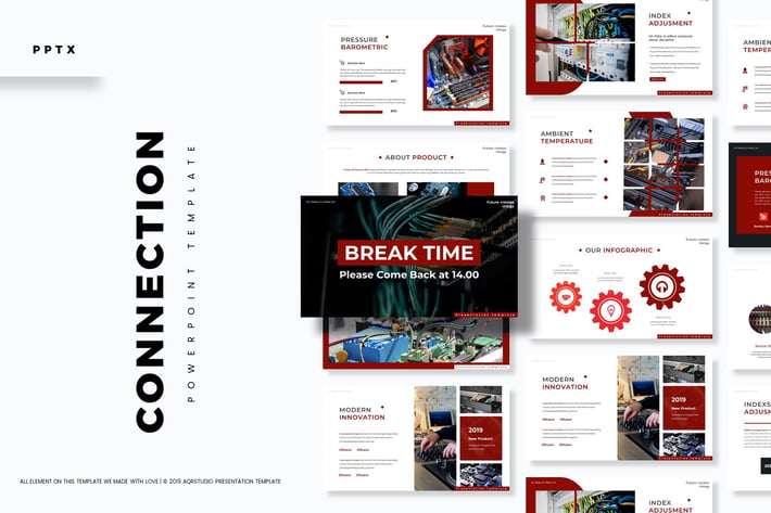 Connection  - Powerpoint Template
