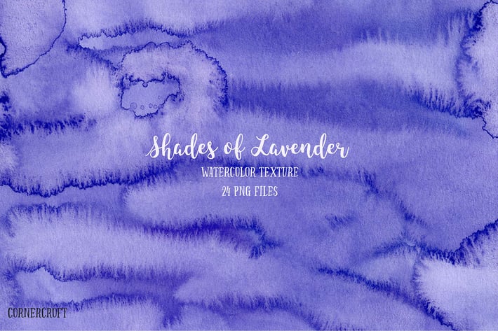 Watercolor Texture Shades of Lavender 