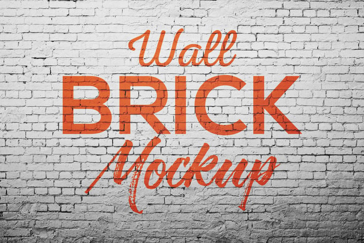 Wall Brick Mock Up