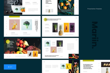 Mariin - Healthy Diet Keynote Template