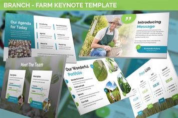 Branch - Farm Theme Keynote Template