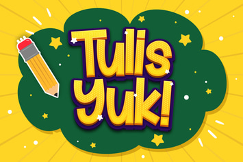 Tulis Yuk - Playful Display Font