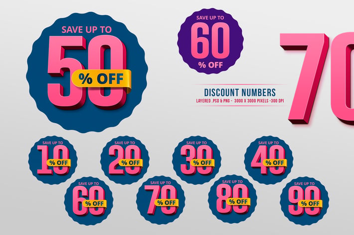 Discount Numbers