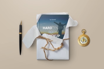 Hardcover Book Mockups