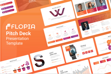 Flopia Pitch Deck Presentation Template