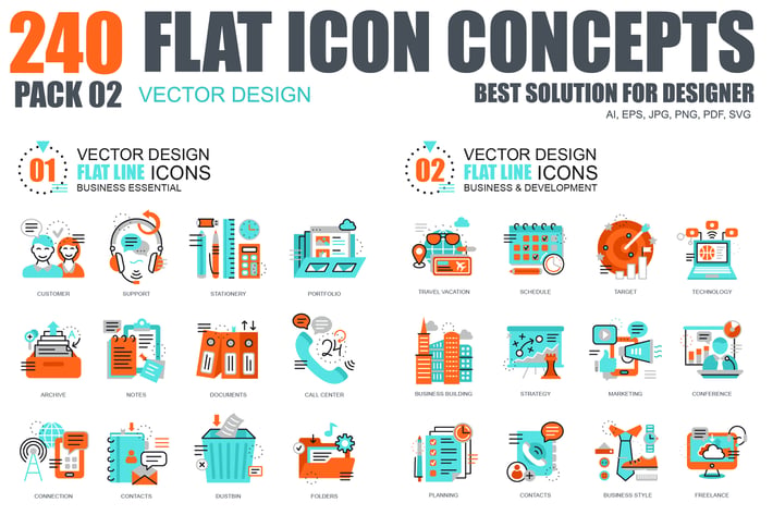 Flat Icons
