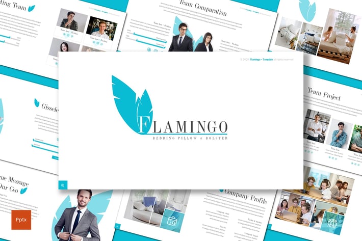 Flamingo - Creative Powerpoint Keynote