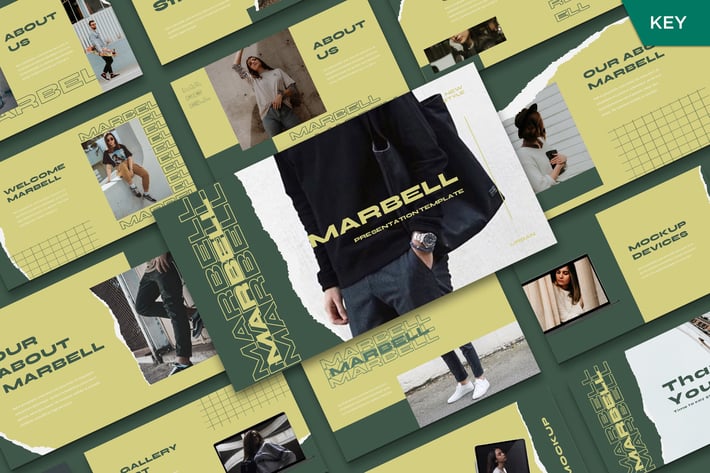 Marbell Keynote Template