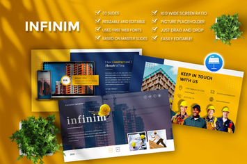 infinim – Contructuion Business Keynote Template