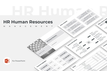 HR Human Resources PowerPoint Template