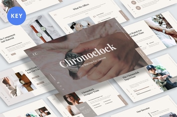 Chronoclock Keynote Template 