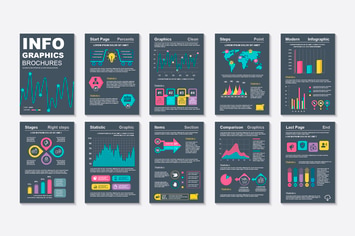 Infographic Brochure Data Visualization