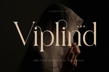 Viplind Elegant Ligature Serif