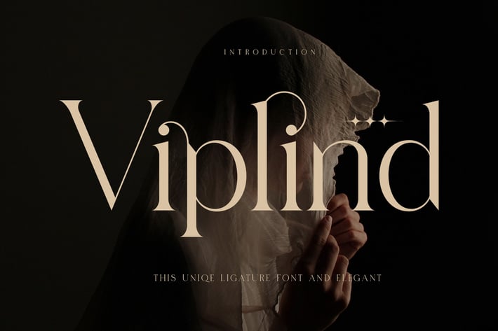 Viplind Elegant Ligature Serif