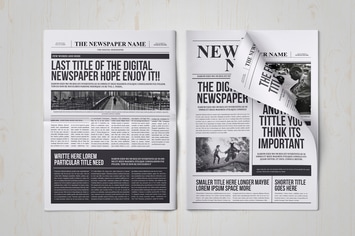 Classy Newspaper Indesign Template