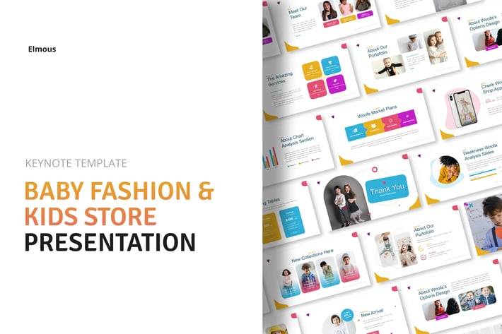 Woofa Baby Fashion & Kids Store Keynote Presentati