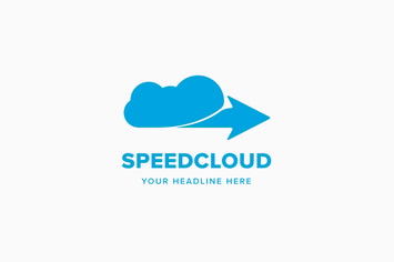 Speed Cloud Logo Template