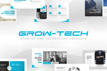 Grow-Tech Startup PowerPoint Template