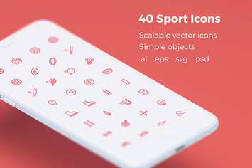 Sport - ­Vector Icons