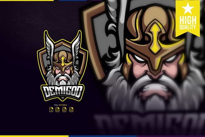 Demigod Esport Logo
