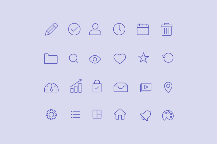 20 Admin Dashboard Icons