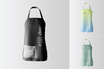 Restaurant and Home Kietchen Apron Mockup-08