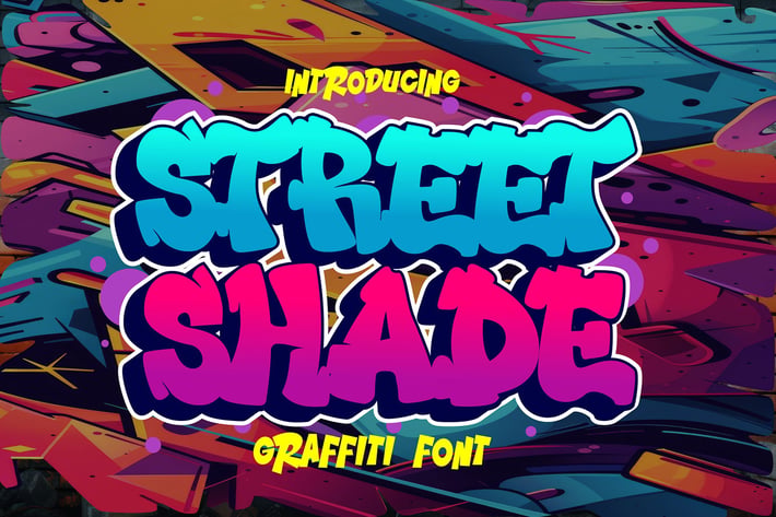 Street Shade - Bold Graffiti Font