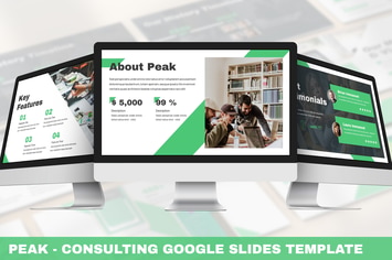 Peak - Consulting Google Slides Template