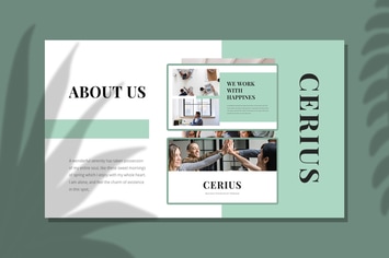 CERIUS – Creative Business PowerPoint Template
