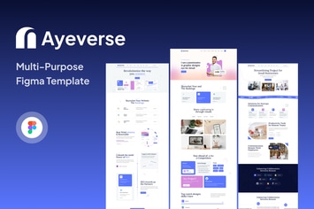 Ayeverse - Multi-Purpose Figma Template