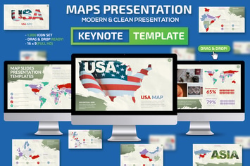 Maps Keynote Template