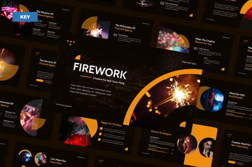 Firework New Years Party - Keynote