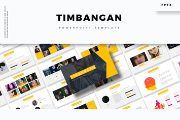 Timbangan - Powerpoint Template