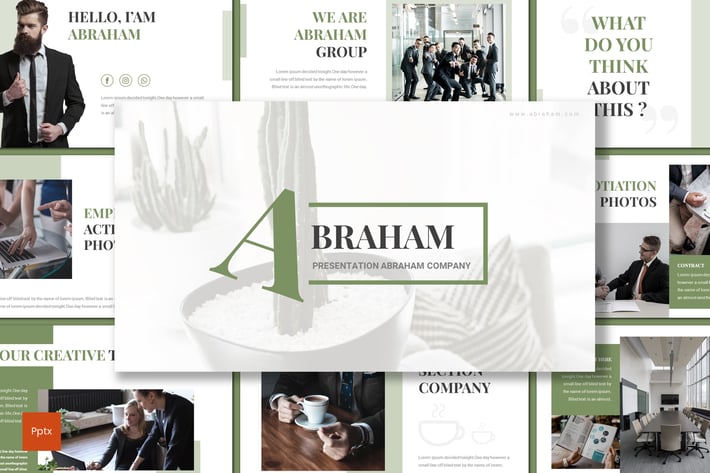 Abraham - Business Powerpoint Template