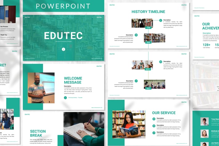 Edutec - Education Powerpoint Template