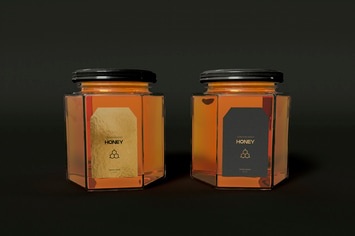 Honey Jar Mockup