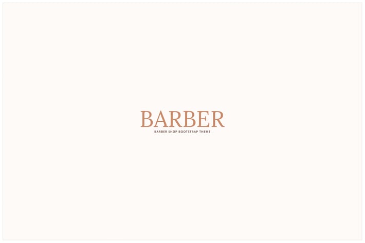  Barber - Hair Salon . Barber Shop Template 