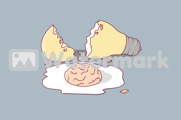 Broken Light Bulb