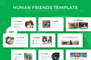 Human Friends - Keynote Template