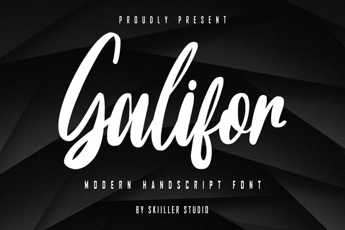 Galifor - Handscript Font