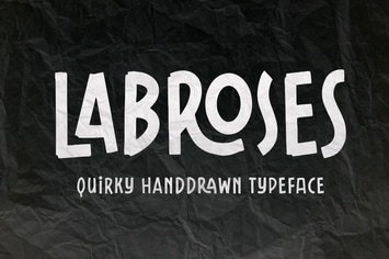 Labroses Handdrawn Typeface