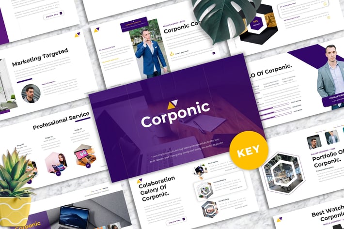 Corponic - Business Keynote Template