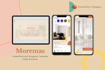 Moremas - Powerpoint & Instagram Template