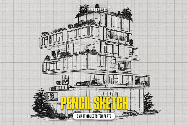 Pencil Sketch Photo Effect