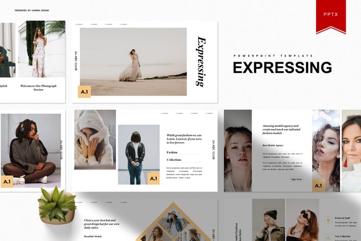 Expressing | Powerpoint Template