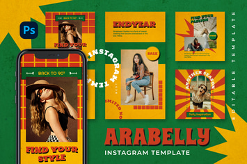 Arabelly - Retro Instagram Stories and Post