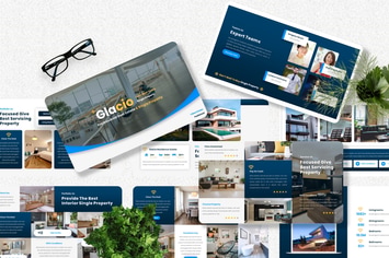 Glacio - Real Estate Keynote Template
