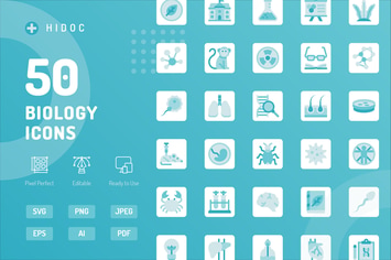 Hidoc- Biology Icons