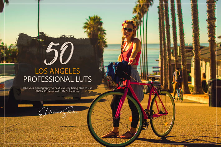 50 Los Angeles LUTs Pack